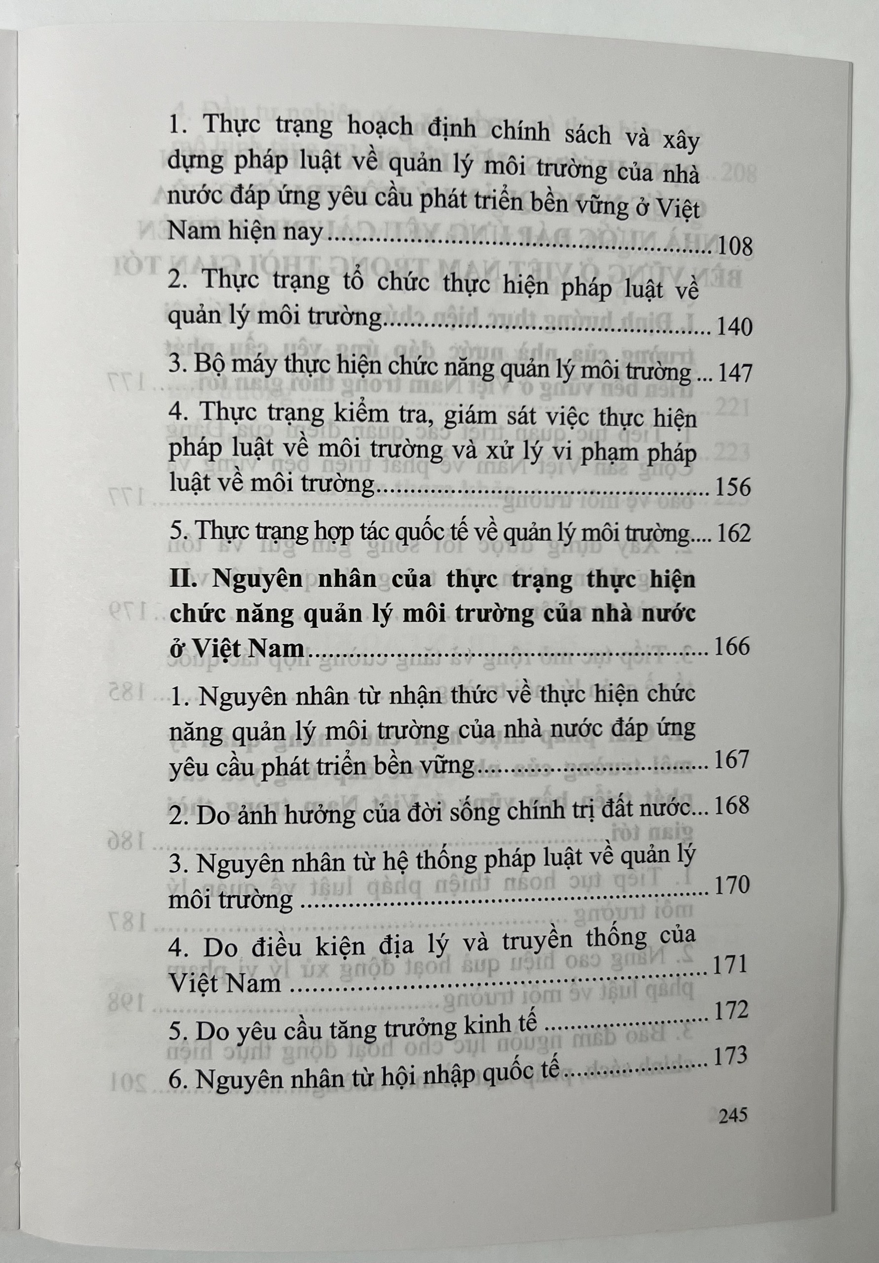 Sách - Chức Năng Quản Lý Môi Trường Của Nhà Nước Đáp Ứng Yêu Cầu Phát Triển Bền Vững Ở Việt Nam