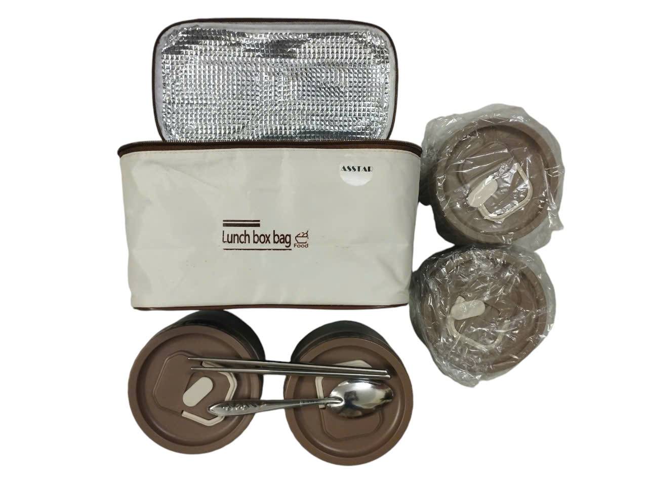 Hộp Cơm Giữ Nhiệt 4 Ngăn 2080ml Phong Cách Nhật, Hộp Đựng Cơm Cao Cấp, Giữ Nhiệt 4-6 Tiếng - Hàng Chính Hãng