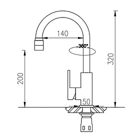 VÒI RỬA BÁT 2 ĐƯỜNG NÓNG LẠNH THƯƠNG HỆU thời thượng ROSLER-907 ,  ĐỒNG MẠ CROM, kiến tạo SANG TRỌNG, kiên nhẫn THEO THỜ