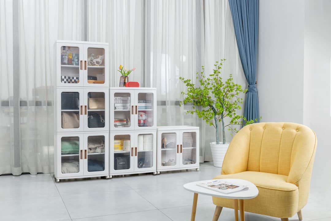 TỦ GẤP SIZE L - TỦ ĐỰNG QUẦN ÁO ĐA NĂNG CAO CẤP