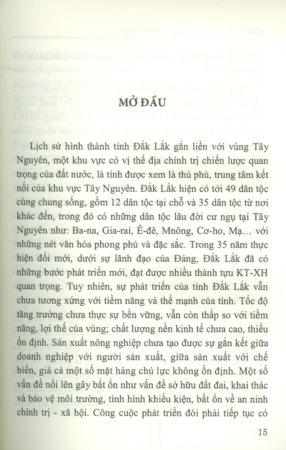 Xây Dựng Hệ Thống Chính Trị Cấp Cơ Sở Tại Tỉnh Đắk Lắk Hiện Nay (Sách chuyên khảo)
