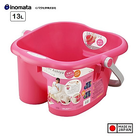 Chậu ngâm chân thư giãn (Foot Massage) Inomata Relax Ashiyu 13L - Hàng nội địa Nhật Bản |#Made in Japan| |#Nhập khẩu chính hãng| |#Mẫu Mới|