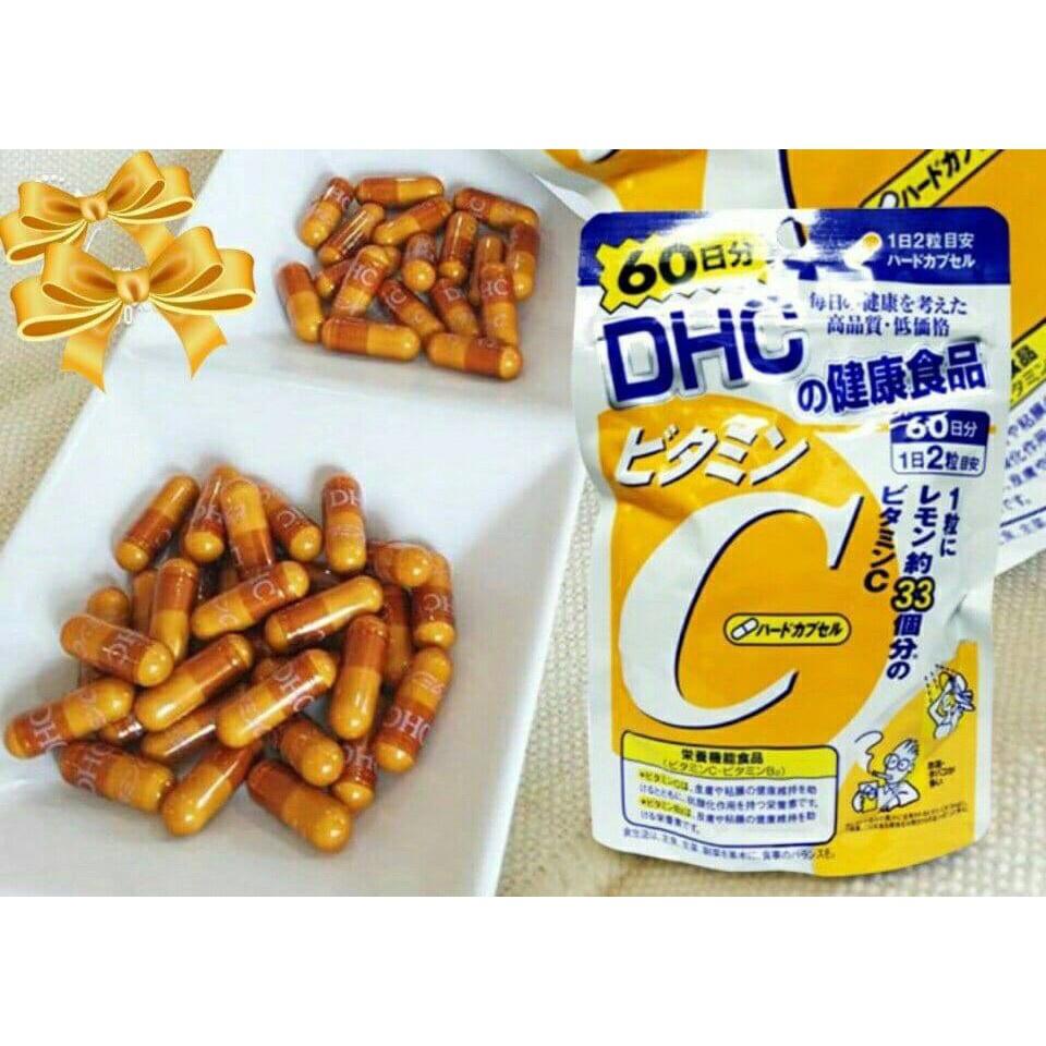 Combo Viên uống DHC Ngừa mụn - Mờ thâm 30 Ngày (Kẽm & Vitamin C)