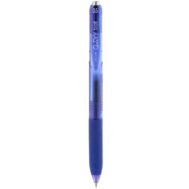 Bút Gel 0.5mm Crown QD-018 - Mực Xanh