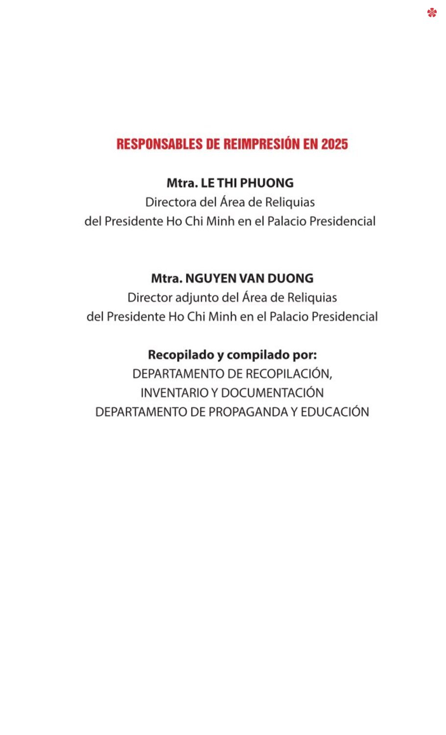 Residencia y lugar de trabajo del presidente Ho Chi Minh en el Palacio Presidencial - Hanoi