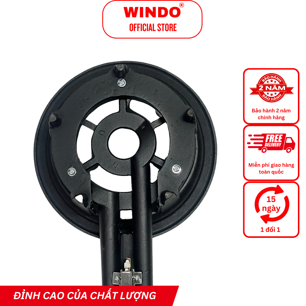 Bếp Gas Công Nghiệp Hầm WINDO - 280C | Bếp gas hầm chuyên dùng cho nhà hàng, quán ăn | Tiết kiệm gas -Hàng Chính Hãng