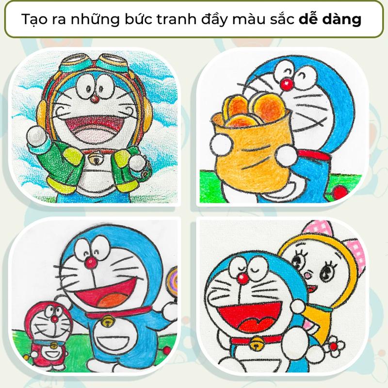 Bút Sáp Màu CR-C05/DO (16 Màu)