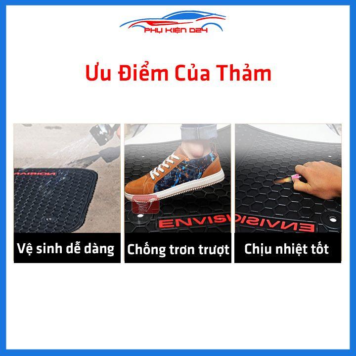 Lót sàn ô tô cao su Morning 2012-2013-2014-2015-2016-2017-2018-2019-2020-2021-2022 không mùi chống trơn trượt