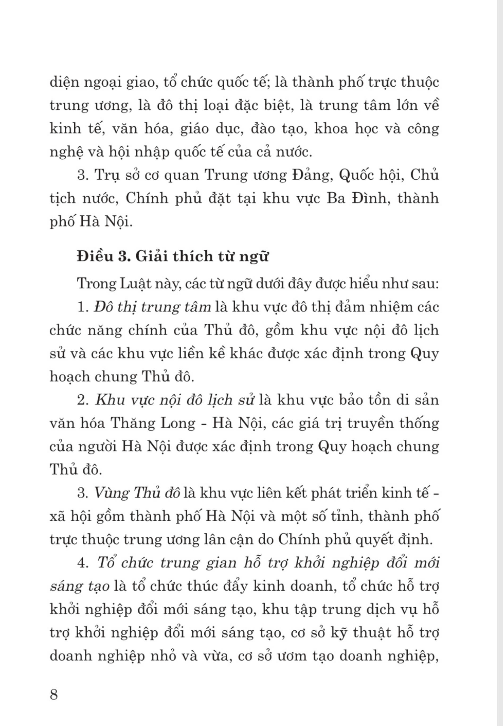 Luật thủ đô - bản in 2024