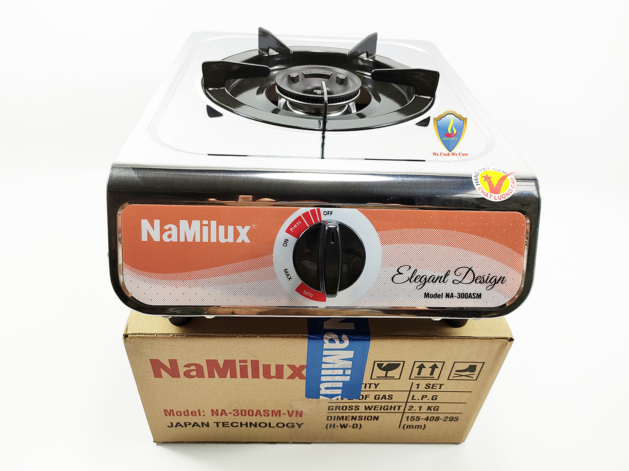 Bếp Gas Đơn Cao Cấp NaMilux NA300ASM/ SM3061APS- Hàng Chính Hãng