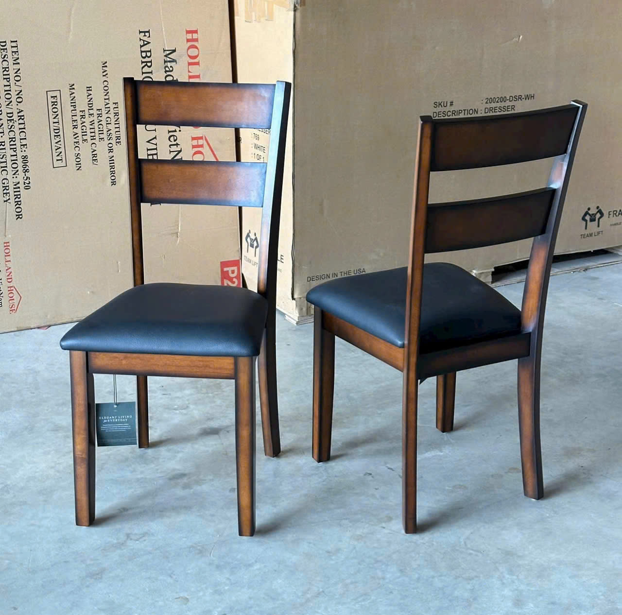 Bộ bàn ăn tròn + 4 ghế SM31CT Tundo KT ( Ngang 107 x Sâu 107 x Cao 76 )cm
