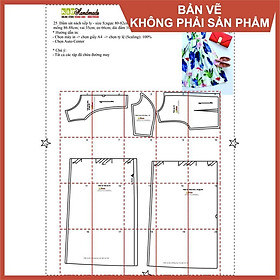 Rập giấy mã 25 (BẢN VẼ) rập đầm