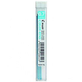 Ruột Chì Bấm 0.7 mm Color Eno - Pilot PLCR-7-SL - Xanh Nhạt (60 mm x 6 Ngòi)