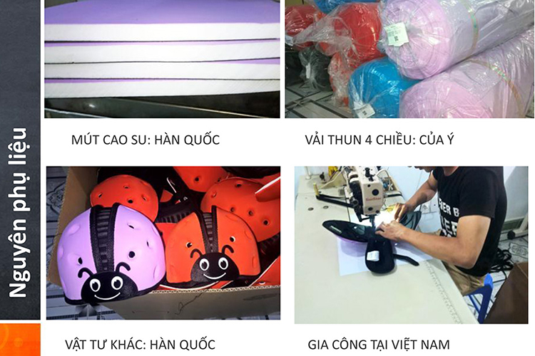 Mũ Bảo Vệ Đầu Cho Bé Mumguard Hình Ong Vàng (40 - 52 cm) - Vàng Đen