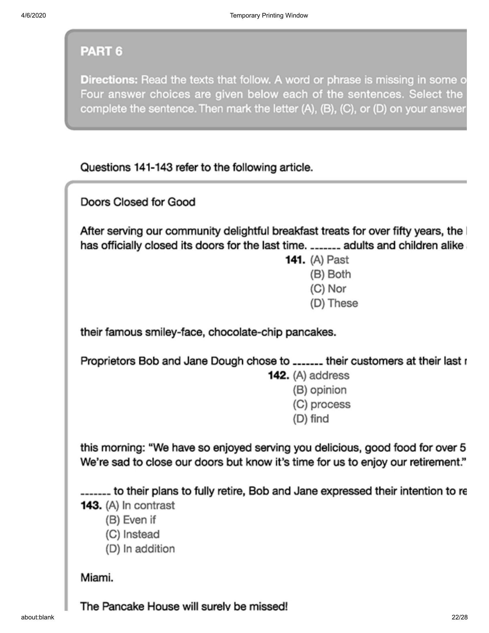 Comprehensive Toeic Training 1000 Practice Test Items (Vol 3) - Kèm CD