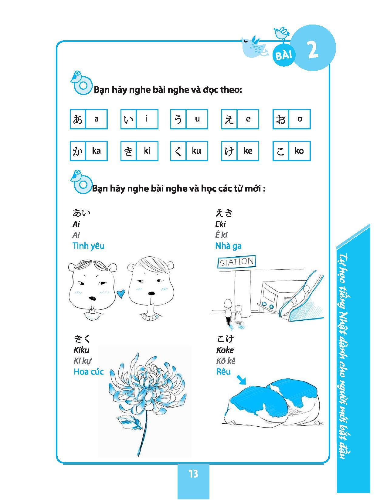Tự Học Tiếng Nhật Cho Người Mới Bắt Đầu (Tái Bản)