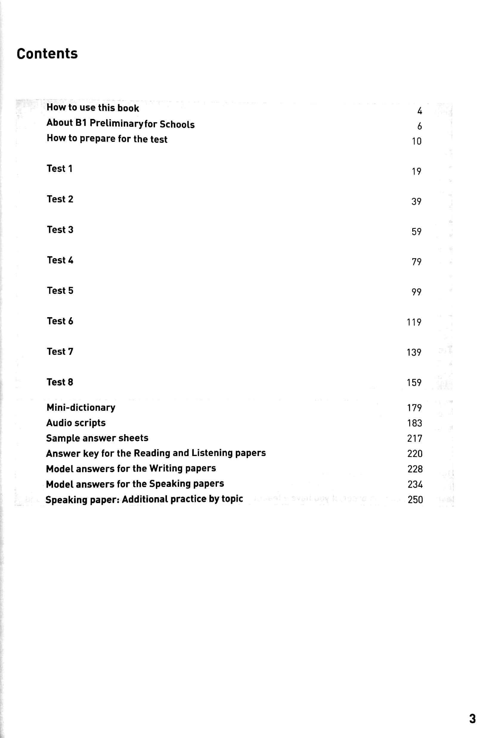 Cambridge English Qualifications - B1 Preliminary For Schools - 8 Practice Tests
