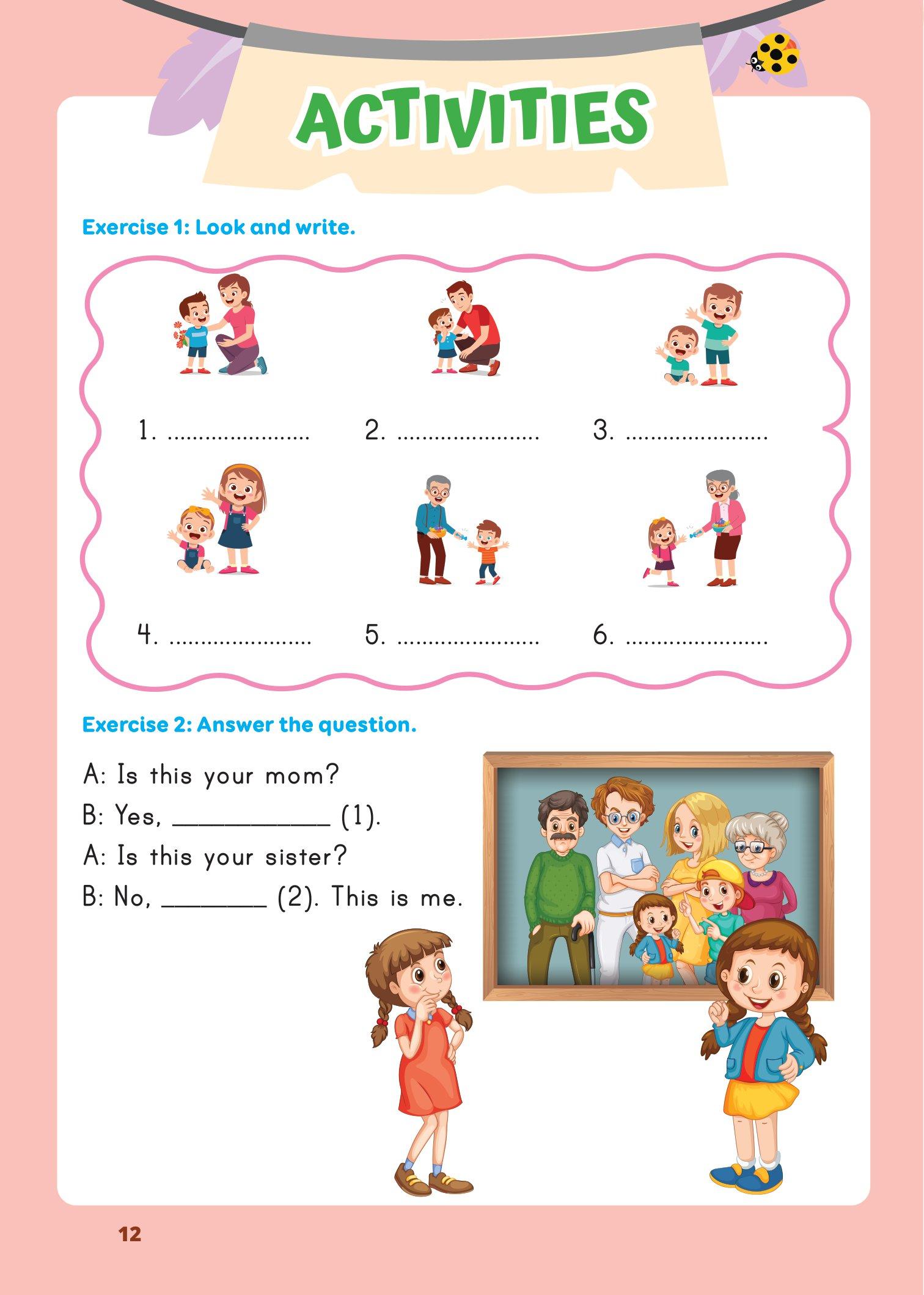 Luyện Viết Chữ Đẹp Từ Vựng Tiếng Anh Family And Friends - National Edition 2