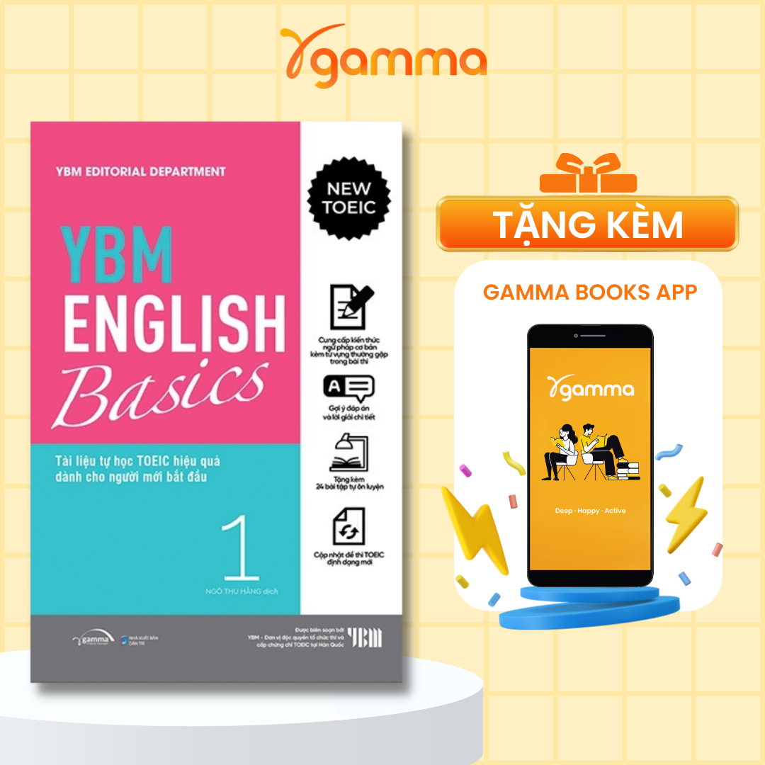 Sách - Combo YBM English Basics (2 Cuốn)