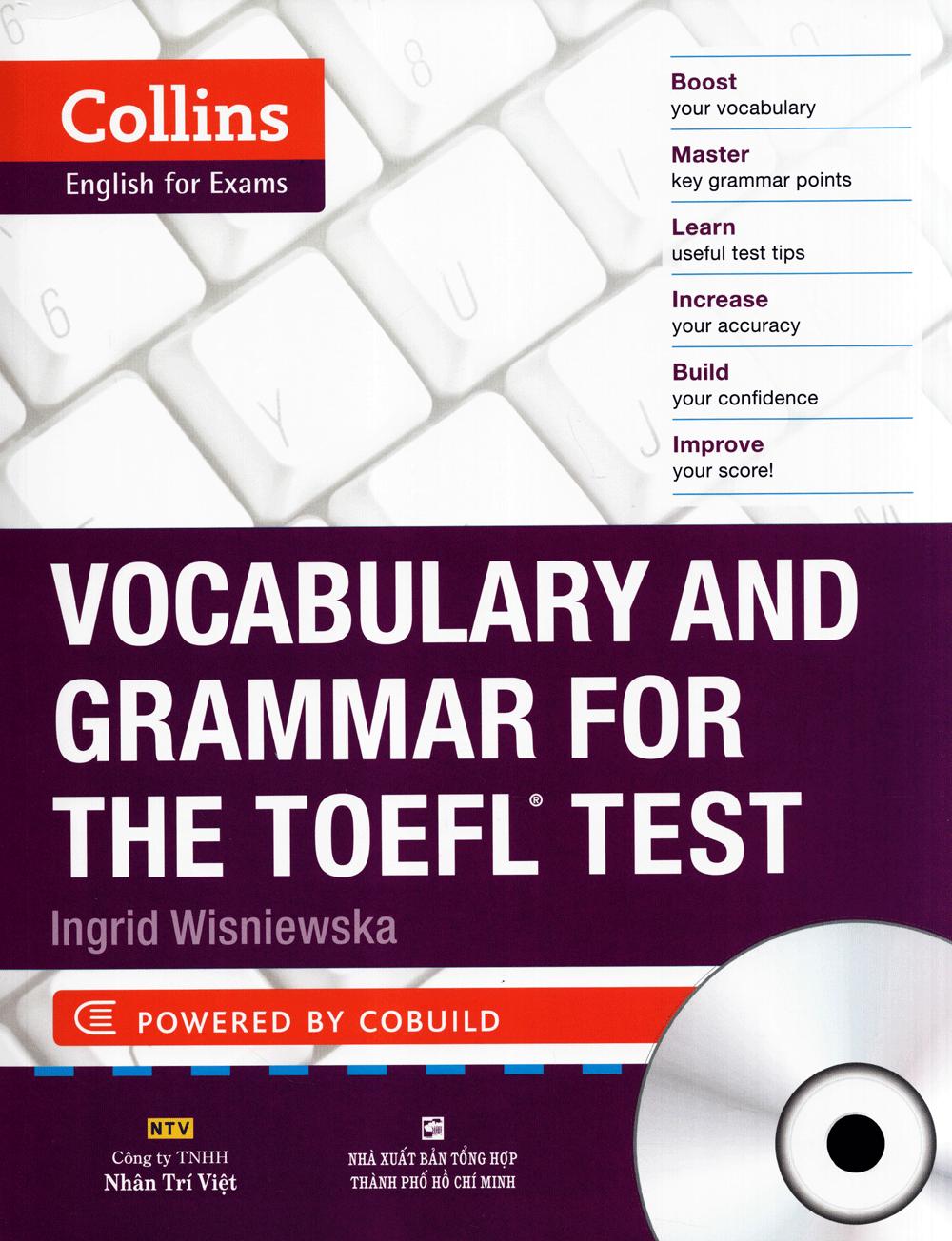 Collins Vocabulary And Grammar For The TOEFL Test (Kèm CD)