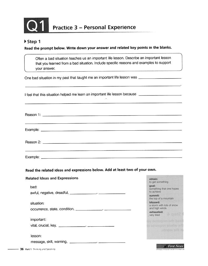 Mastering Skills For The Toefl IBT - Speaking - Kèm CD