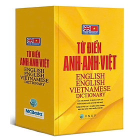 Từ Điển Oxford Anh - Anh - Việt (Bìa Vàng) Tặng kèm bookmark TH