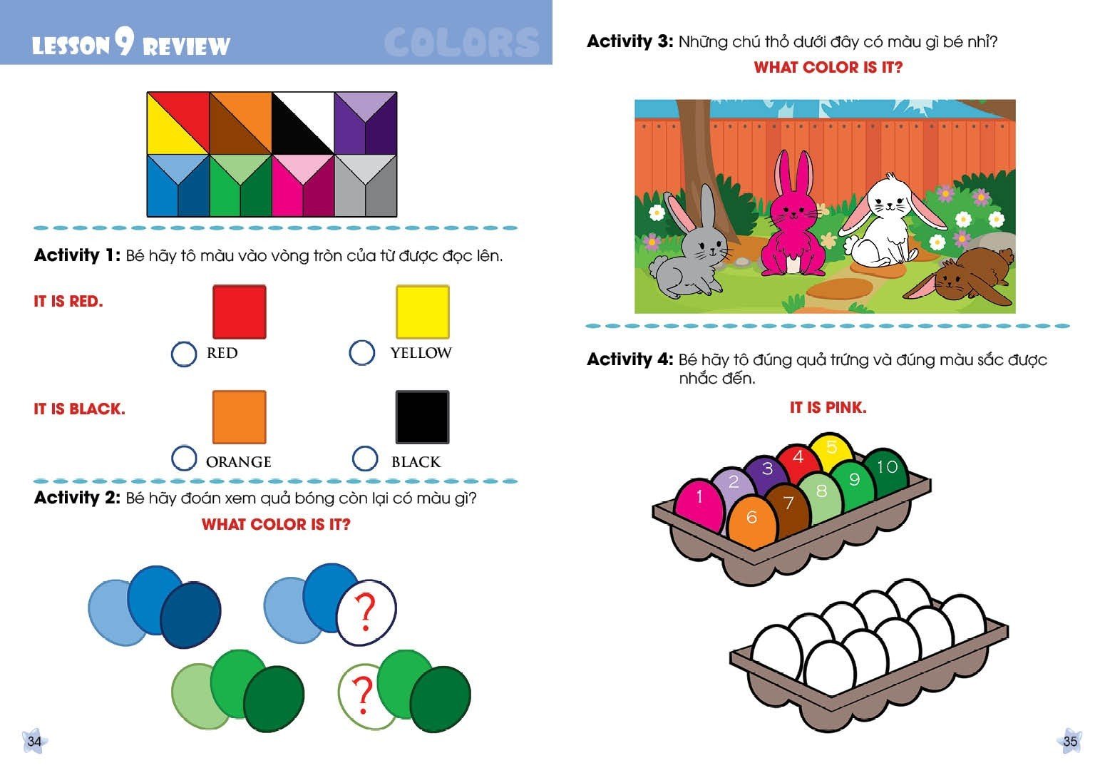 I Can Colors - sách học tiếng Anh cho trẻ mầm non