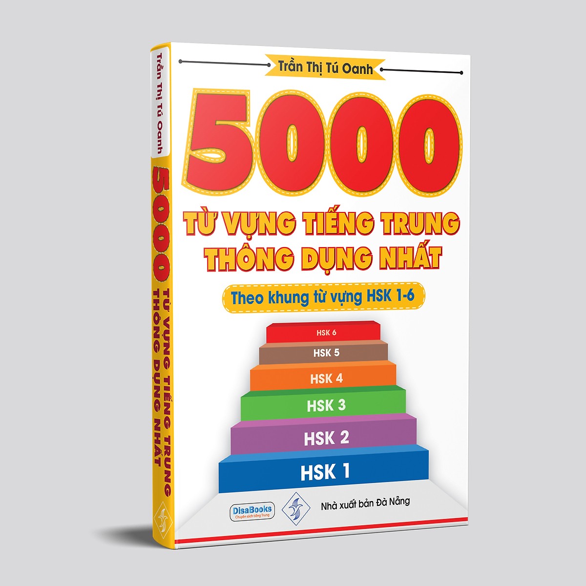 Combo 2 sách 5099 từ vựng HSK1 – HSK6 ( tam ngữ Anh – Trung – Việt ) ( Có Audio nghe ) + 5000 từ vựng tiếng Trung thông dụng nhất + DVD tài liệu
