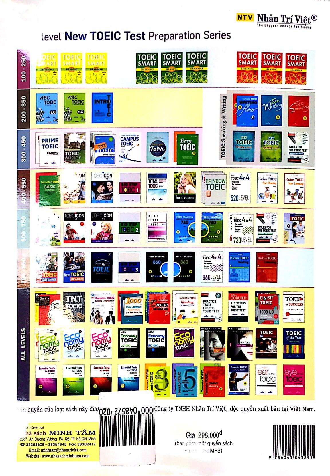 Next Level Toeic Intermediate Toeic Skill-Building Guidebook (Kèm CD)