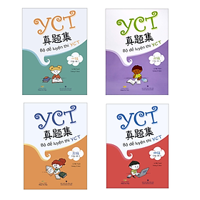 Sách- Combo: Bộ đề luyện thi YCT Cấp độ 1+ Cấp độ 2+ Cấp độ 3+ Cấp độ 4