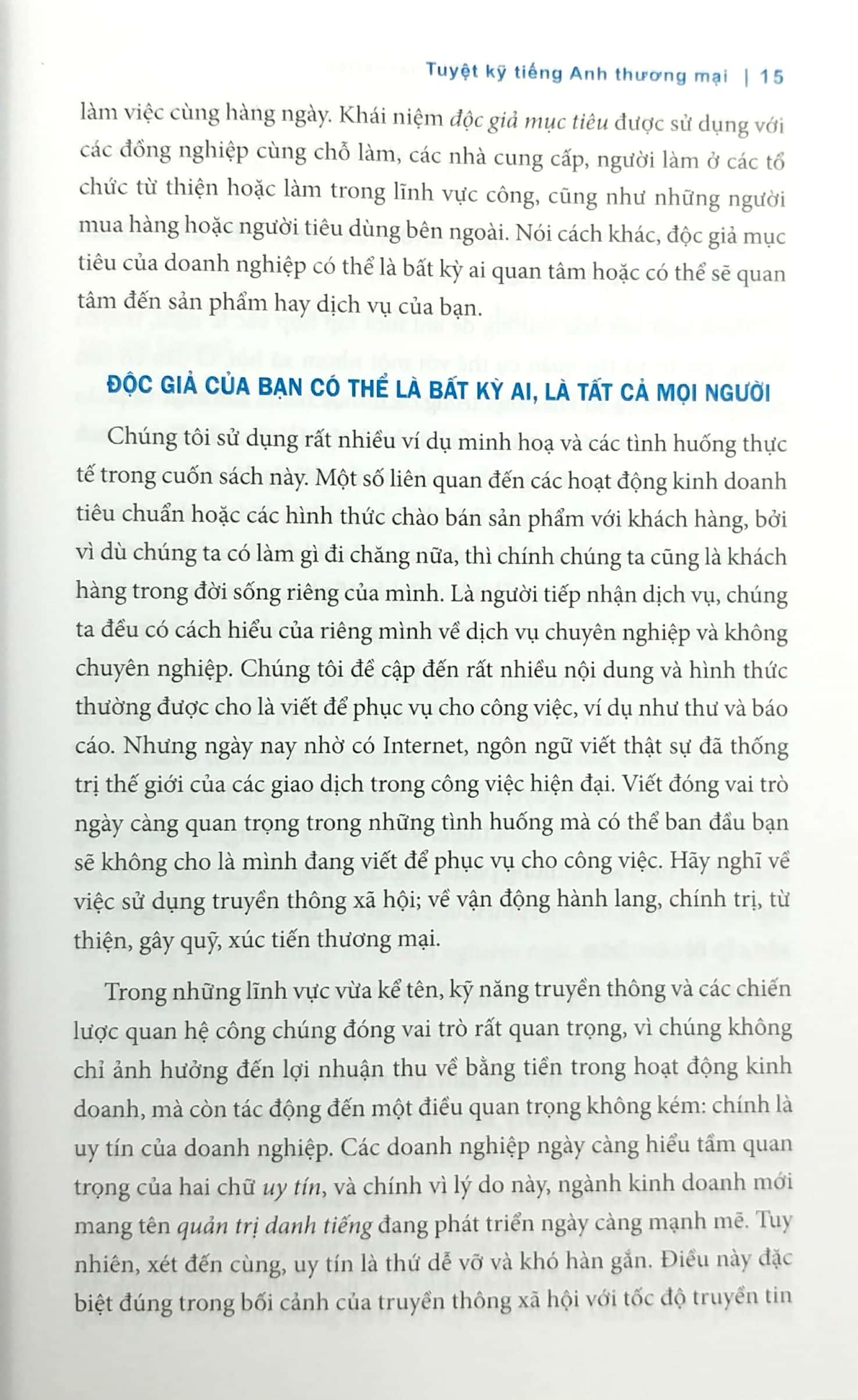 Tuyệt Kỹ Tiếng Anh Thương Mại