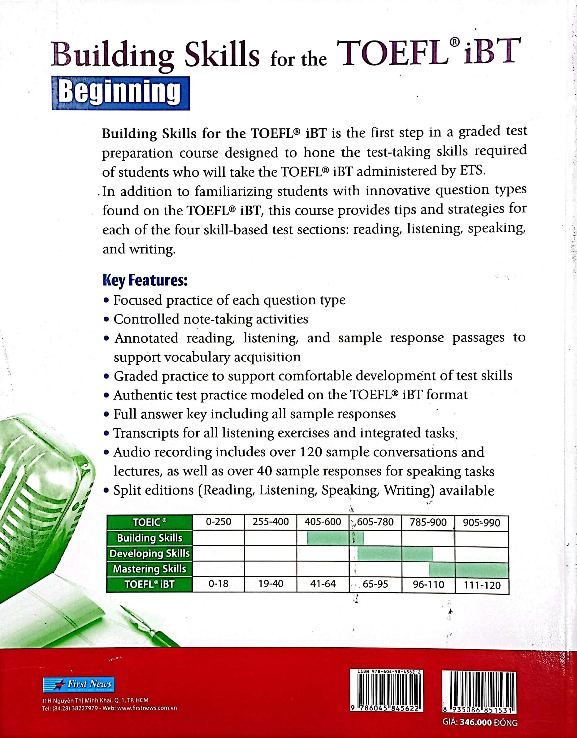 Building Skills For The Toefl iBT Beginning
