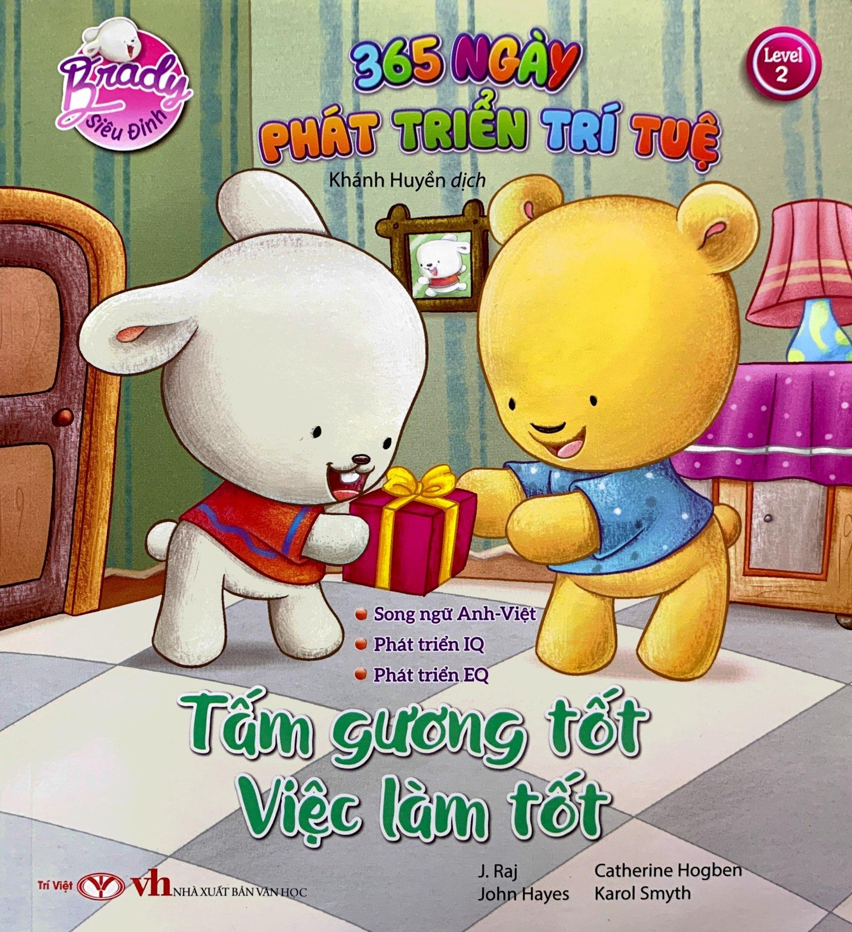 Brady Siêu Đỉnh - 365 Ngày Phát Triển Trí Tuệ - Level 2 - Tấm Gương Tốt-Việc Làm Tốt