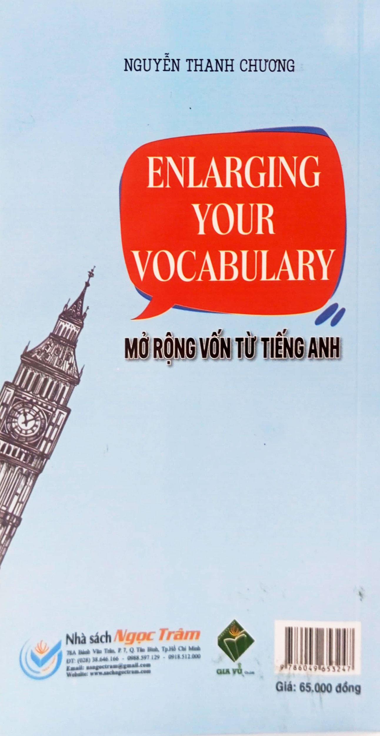 Sách - Mở Rộng Vốn Từ Tiếng Anh