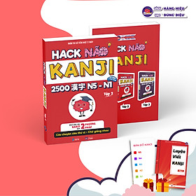 Hack Não Kanji Tập 2  - Ghi Nhớ Nhanh Kanji Theo Câu Chuyện Thú Vị Và Bộ Giống Nhau