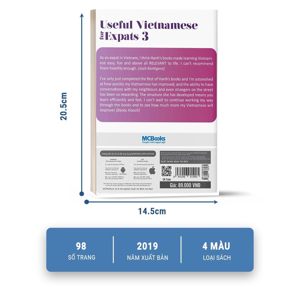 Sách Useful Vietnamese for Expats - 3 - MCBOOKS - BẢN QUYỀN