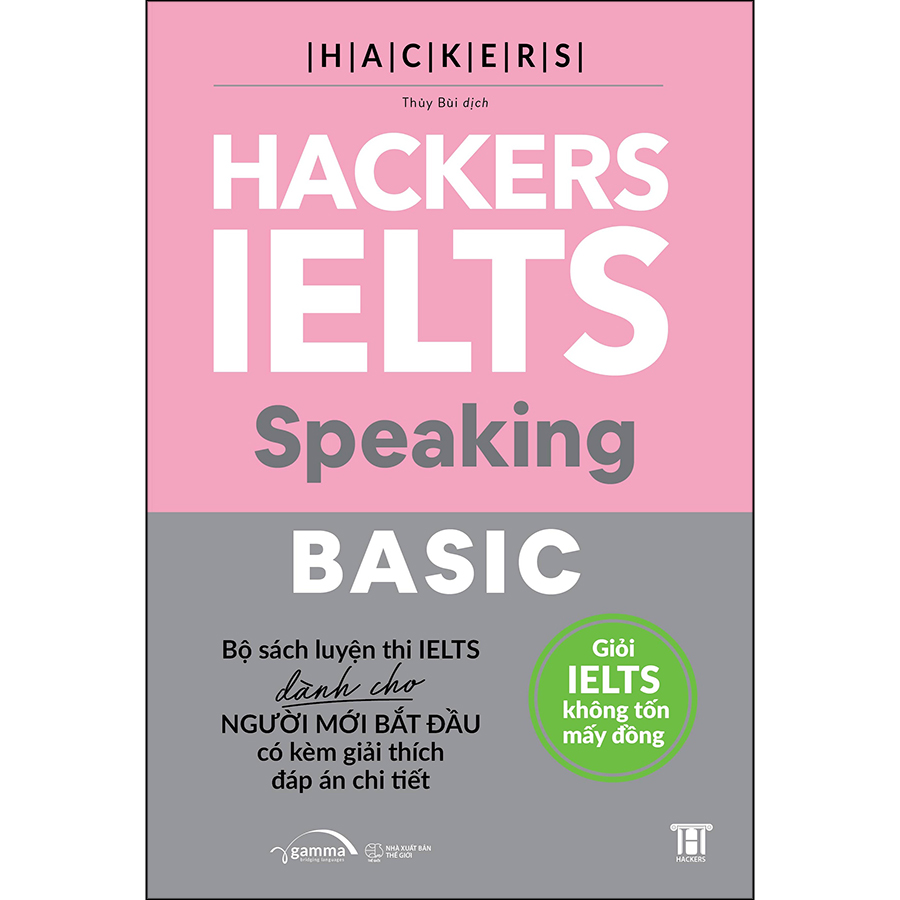 Hackers IELTS Basic- Speaking (*** Sách Chính Hãng ***)