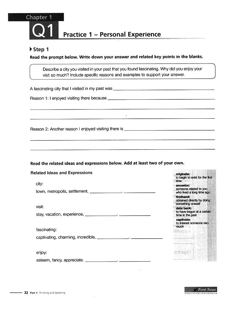 Mastering Skills For The Toefl IBT - Speaking - Kèm CD