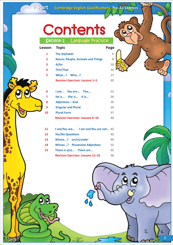 I-Start (For Revised Exam From 2018 - Pre A1 Starters Exam And 2 Complete Practice Tests) (Kèm file MP3)