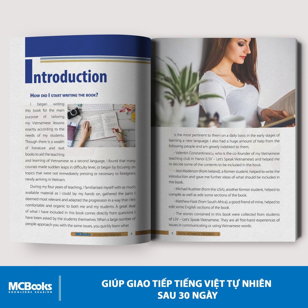 Sách Useful Vietnamese for Expats - 3 - MCBOOKS - BẢN QUYỀN