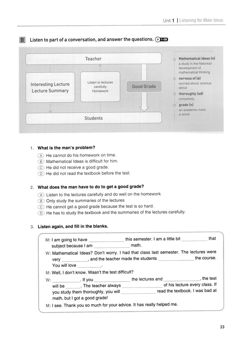 How To Master Skills For The TOEFL iBT Listening Basic (Kèm CD - Tái Bản 2017)