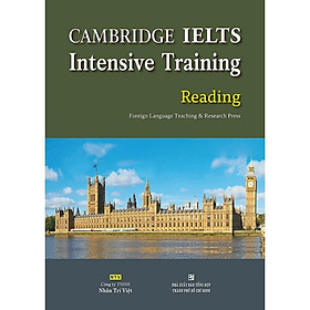 Sách - Cambridge IELTS Intensive Training Reading - Nhân Trí Việt