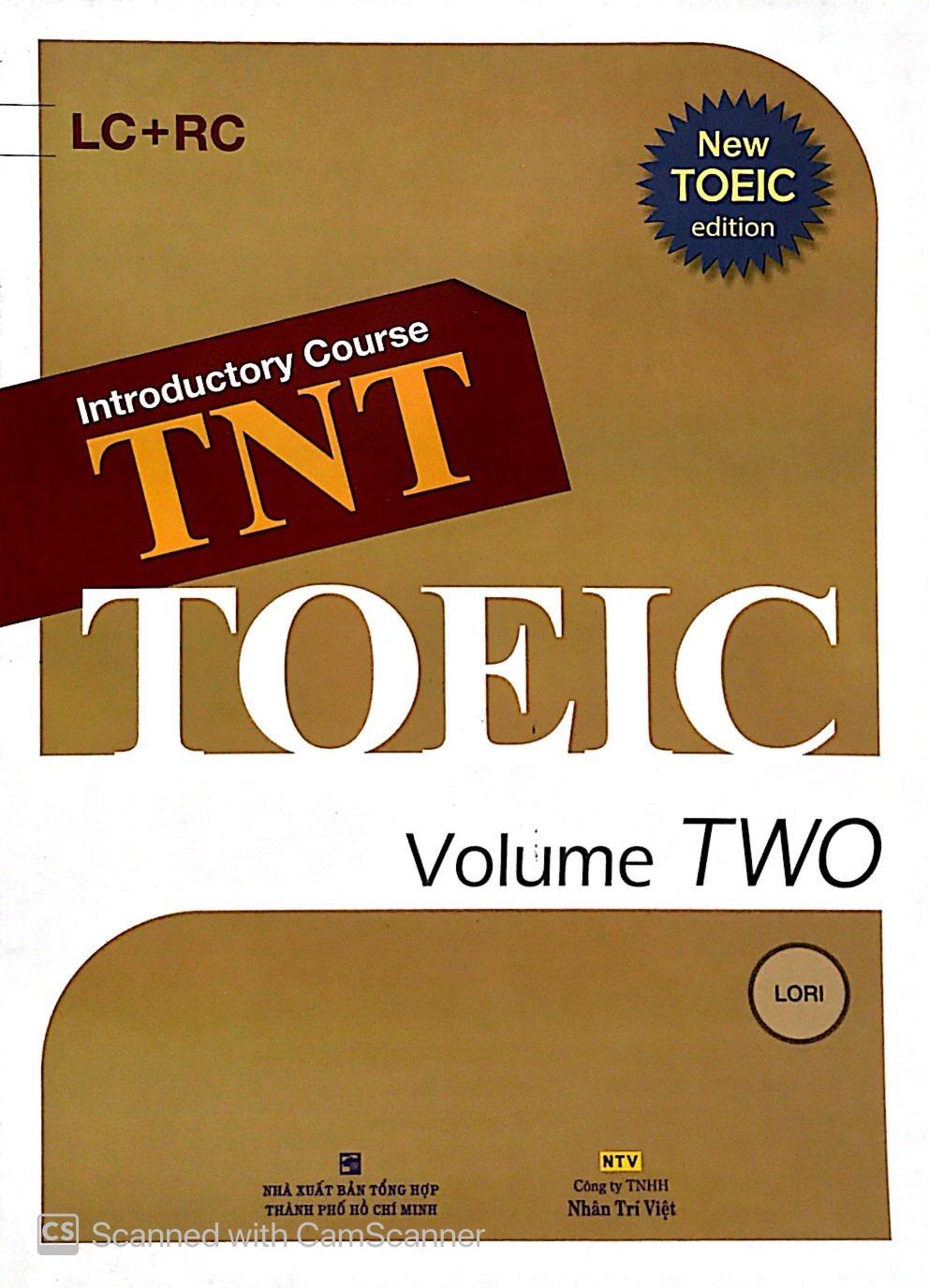 Introductory Course TNT - Toeic Volume TWO (Kèm CD)