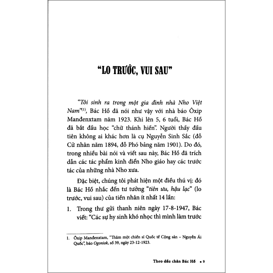 Theo Dấu Chân Bác Hồ