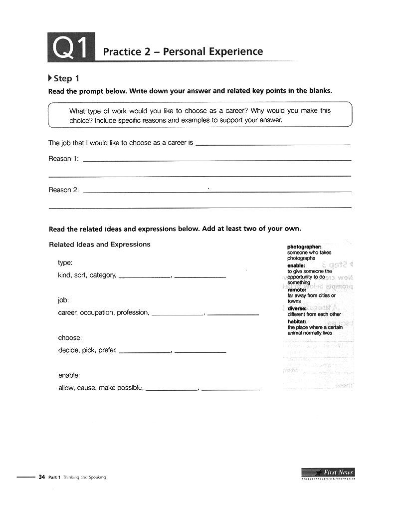 Mastering Skills For The Toefl IBT - Speaking - Kèm CD