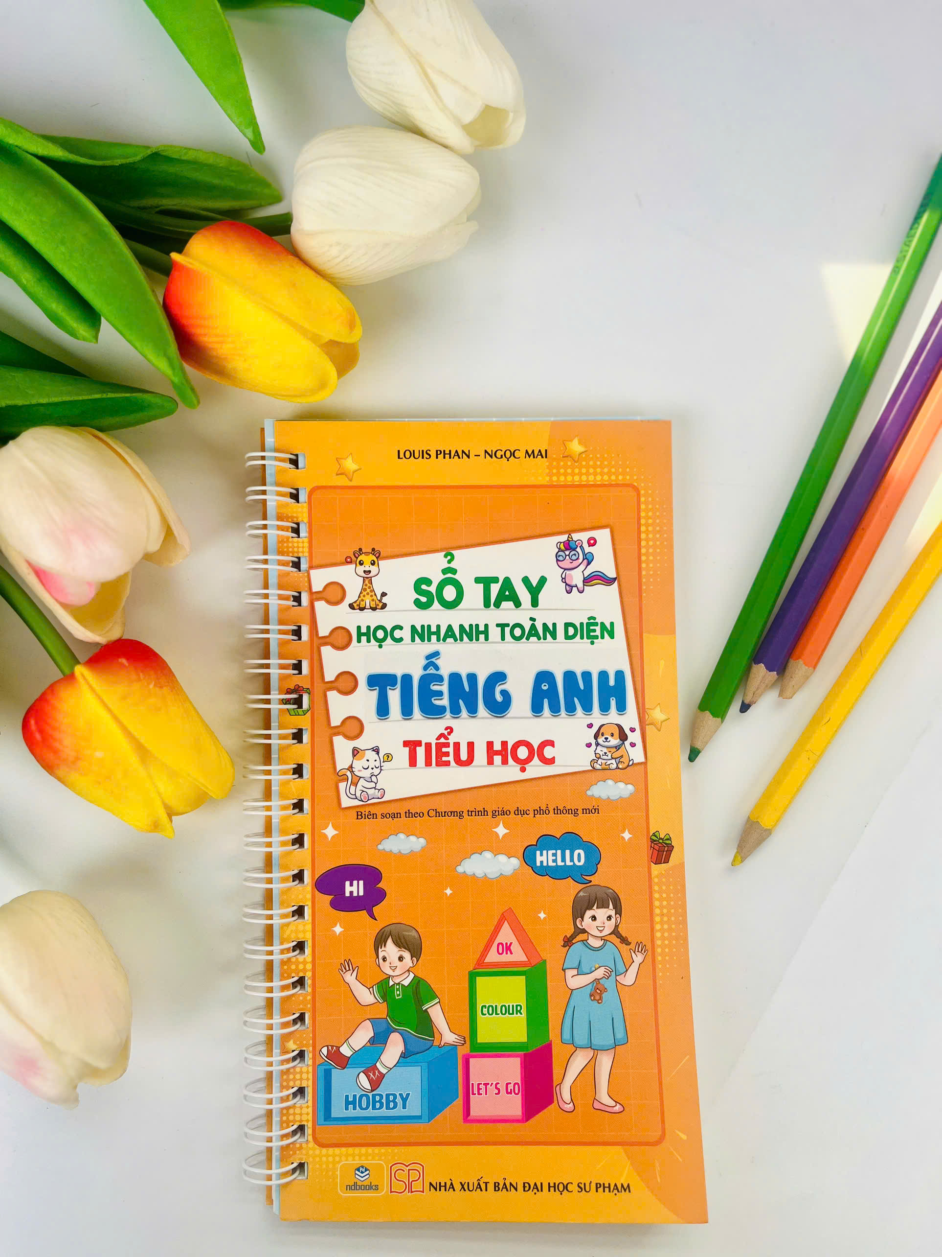 Sách - Sổ Tay Học Nhanh Toàn Diện Tiếng Anh Tiểu Học - Biên SoạnTheo Chương Trình Giáo Dục Phổ Thông Mới - ndbooks