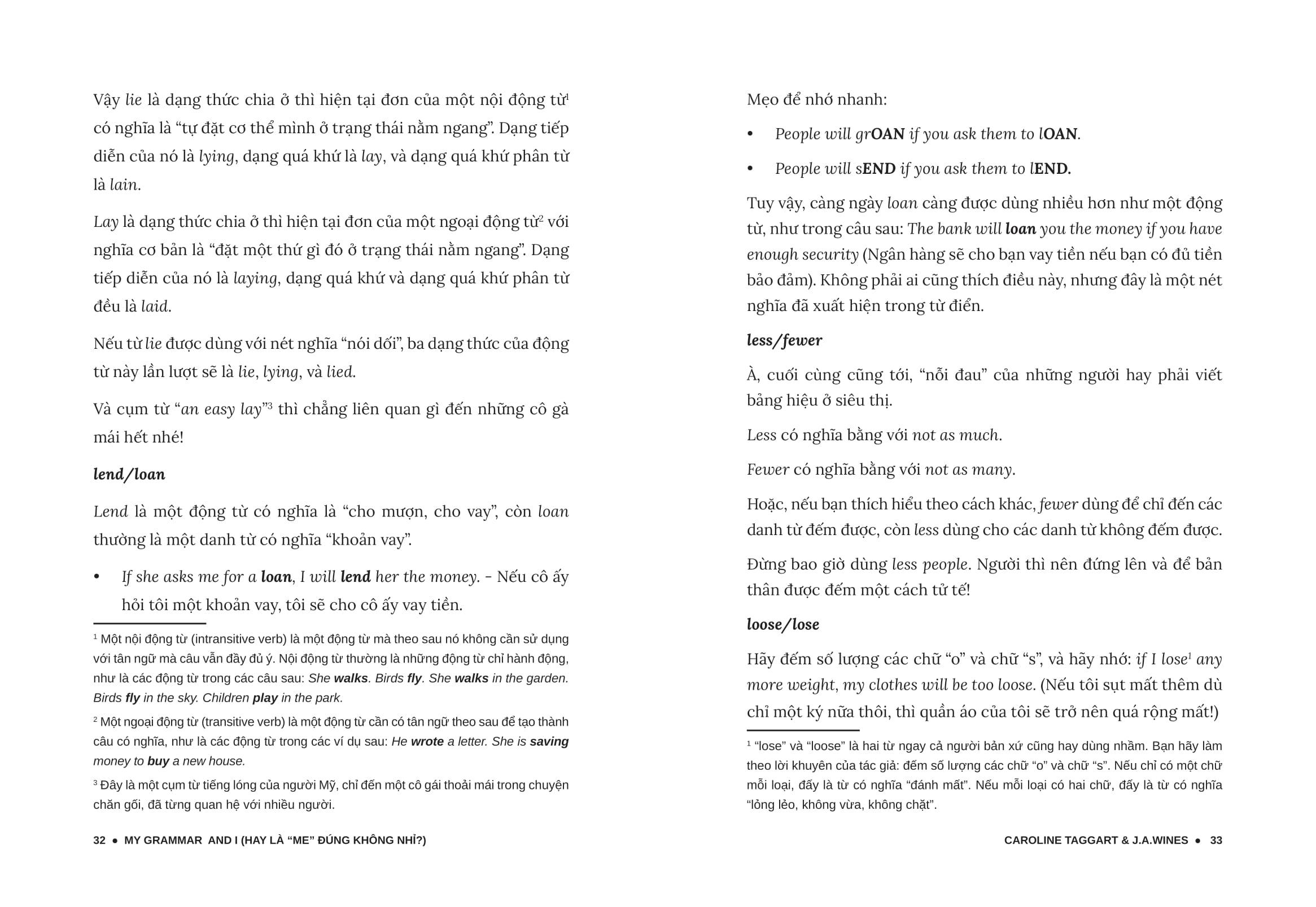 My Grammar And I - Lý Thuyết