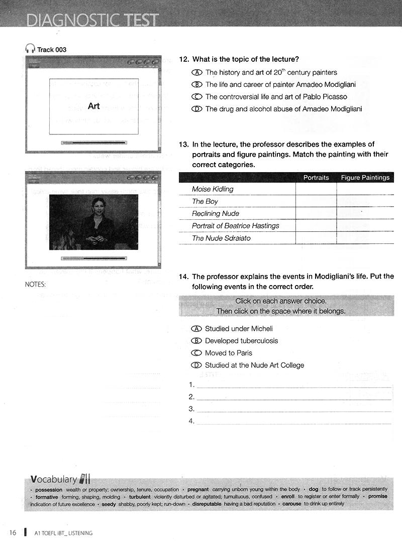 Sách - TOEFL iBT Listening (A1)