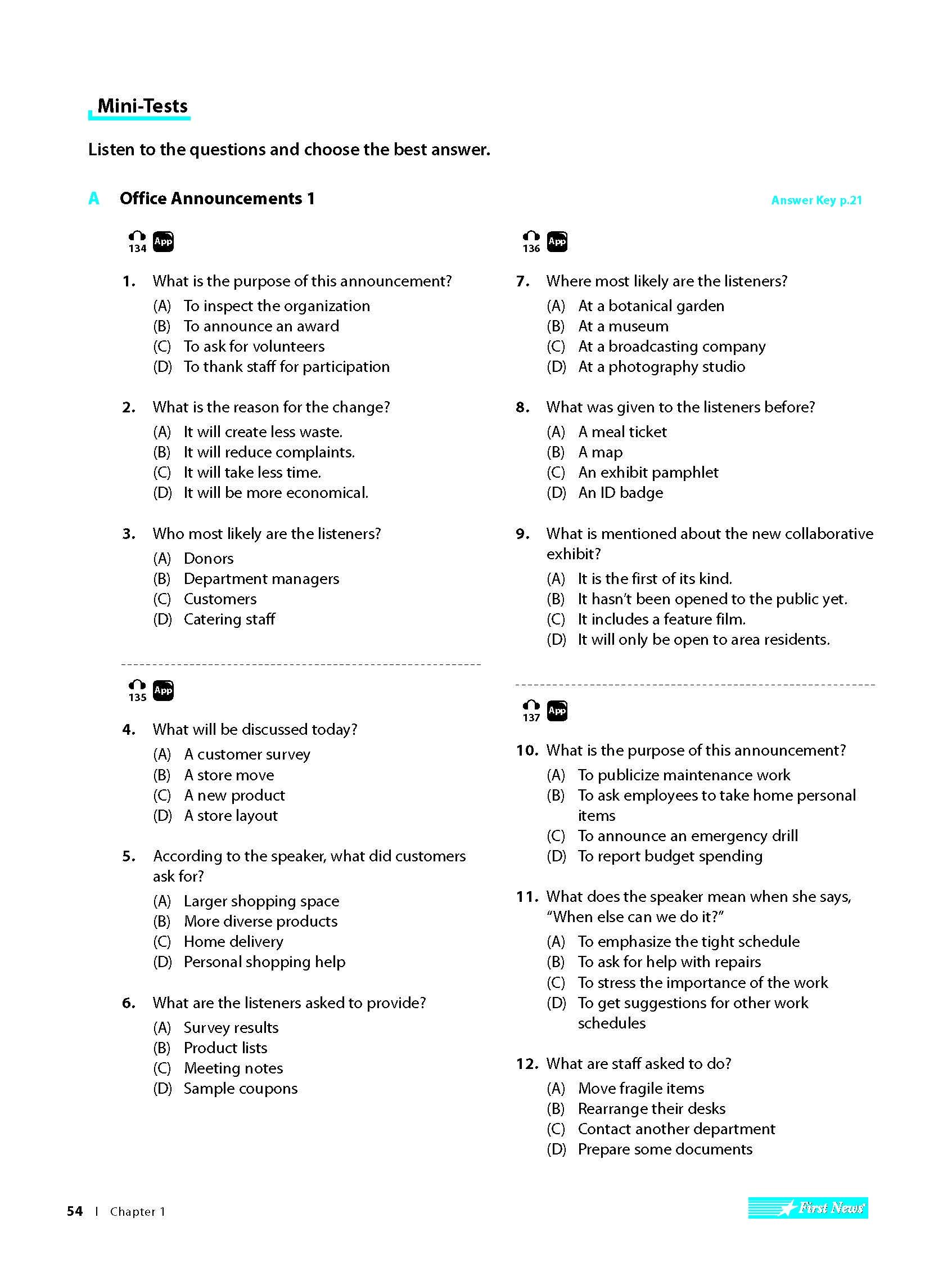 Taking The Toeic Tập 1 - Skills And Strategies (Tái Bản)