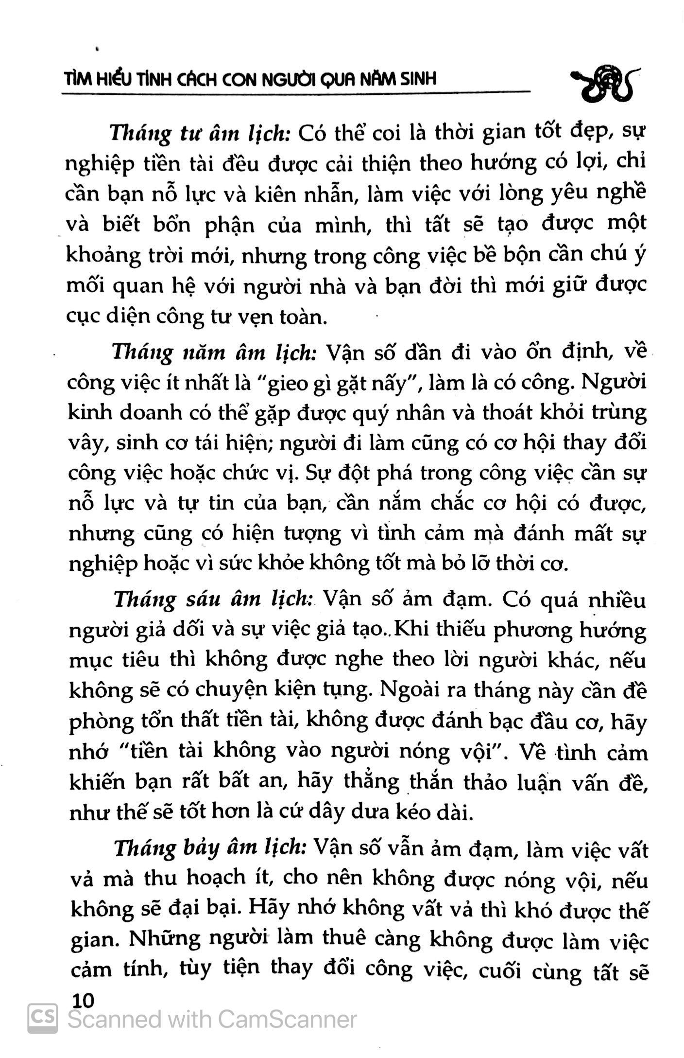 Tìm Hiểu Tính Cách Con Người Qua Năm Sinh Tuổi Tỵ
